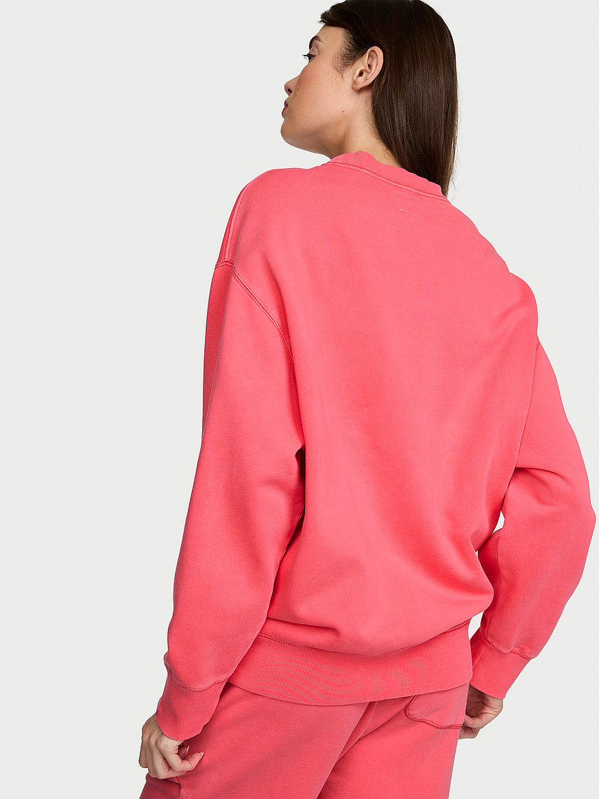 iconic fleece crewneck sweatshirt iconic fleece crewneck sweatshirt