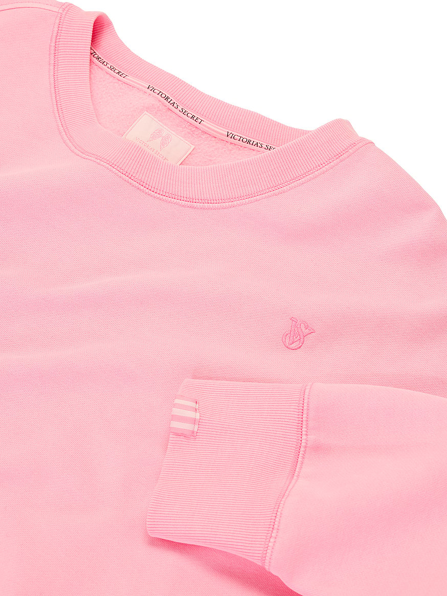iconic fleece crewneck sweatshirt iconic fleece crewneck sweatshirt
