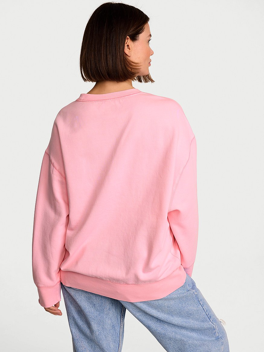 iconic fleece crewneck sweatshirt iconic fleece crewneck sweatshirt