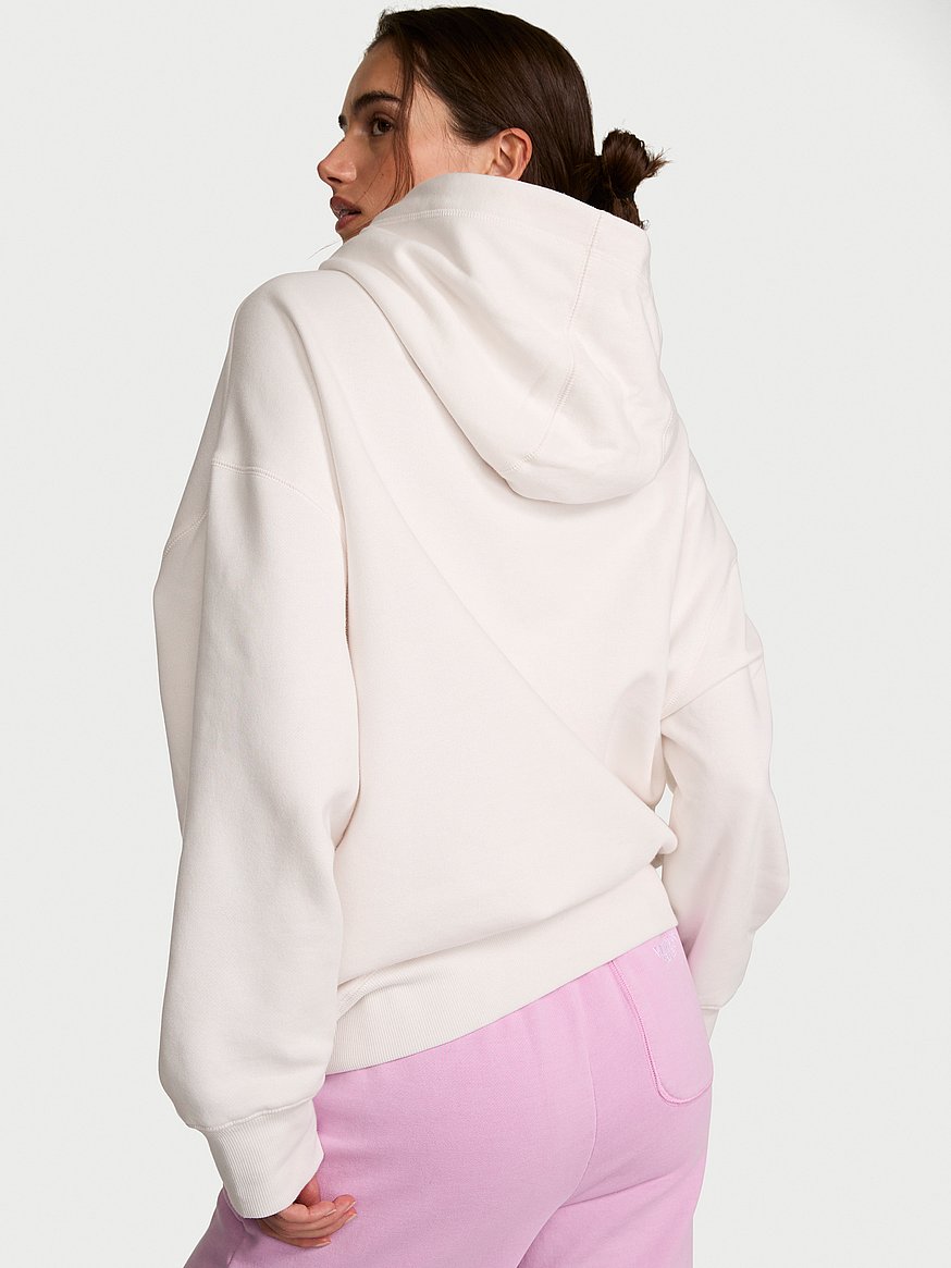 iconic fleece relaxed hoodie iconic fleece relaxed hoodie