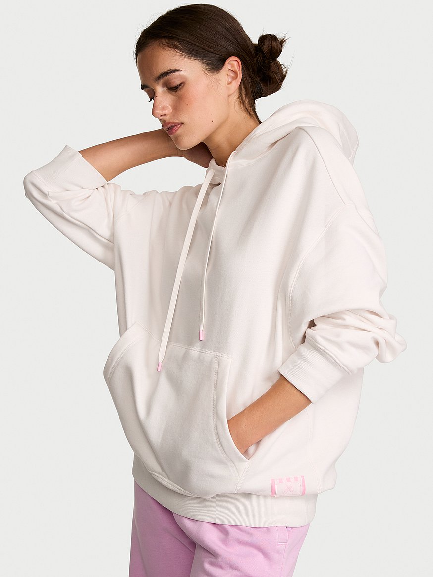 iconic fleece relaxed hoodie iconic fleece relaxed hoodie