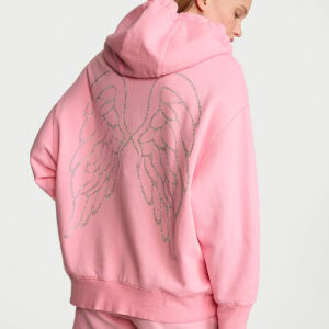 iconic fleece relaxed hoodie
