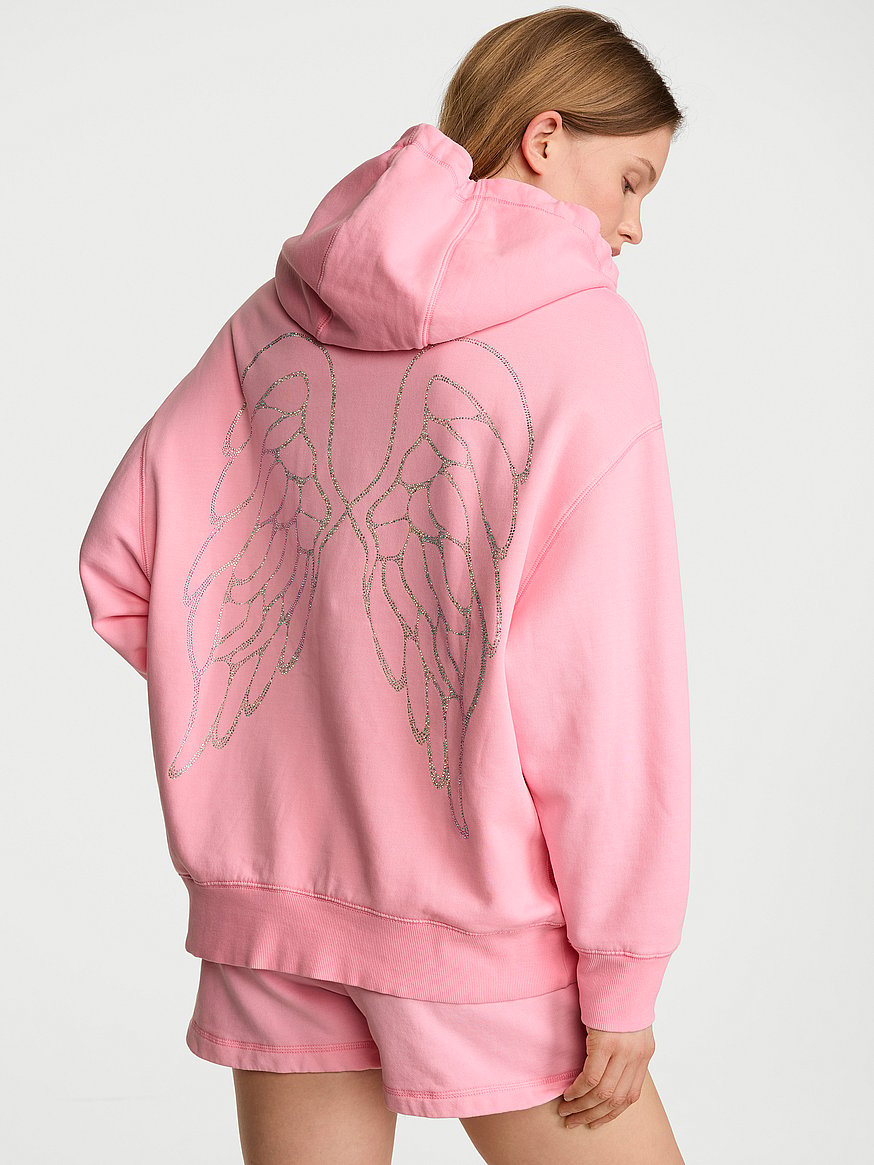iconic fleece relaxed hoodie iconic fleece relaxed hoodie