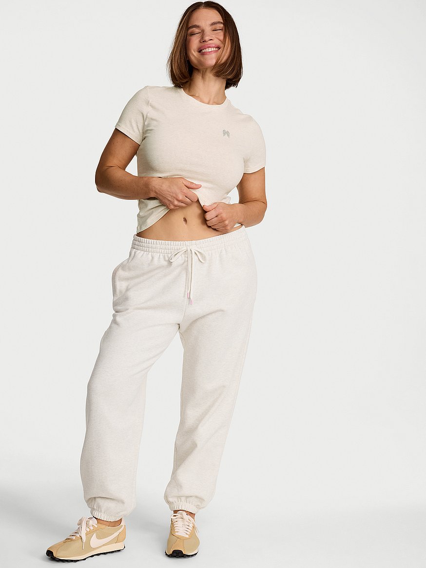 iconic fleece relaxed jogger sweatpant iconic fleece relaxed jogger sweatpant