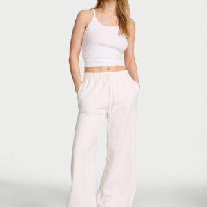 Home iconic fleece wide leg sweatpant