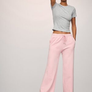 Витрина iconic fleece wide leg sweatpant