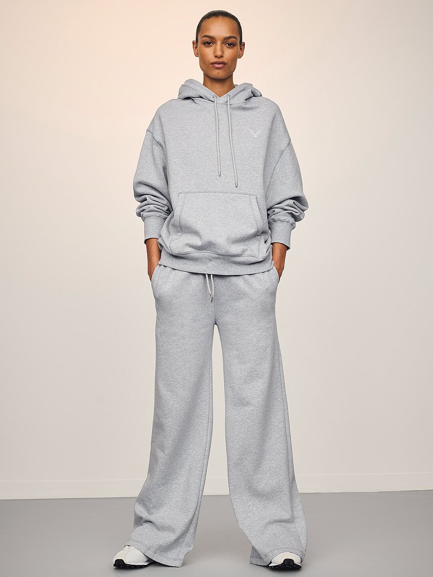 iconic fleece wide leg sweatpant iconic fleece wide leg sweatpant
