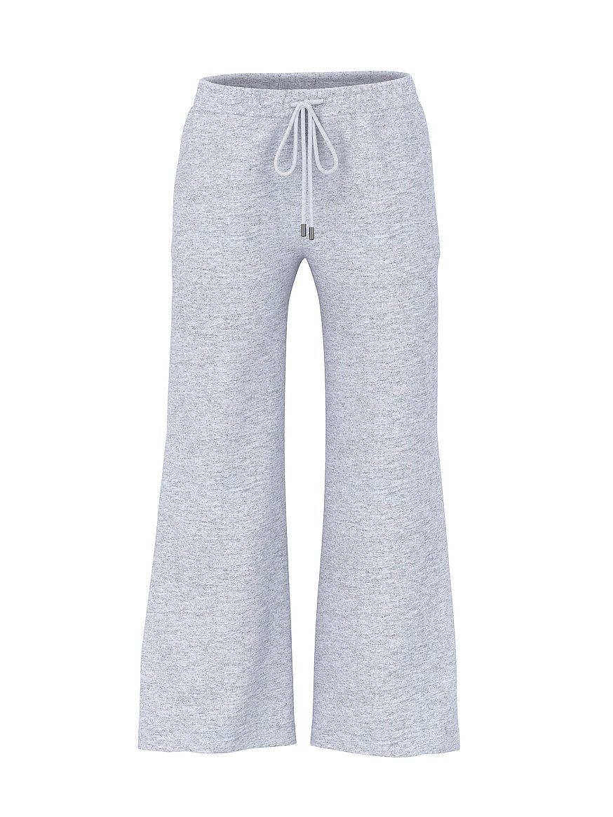 iconic fleece wide leg sweatpant iconic fleece wide leg sweatpant