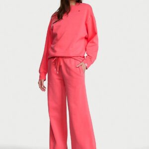 Home iconic fleece wide leg sweatpant
