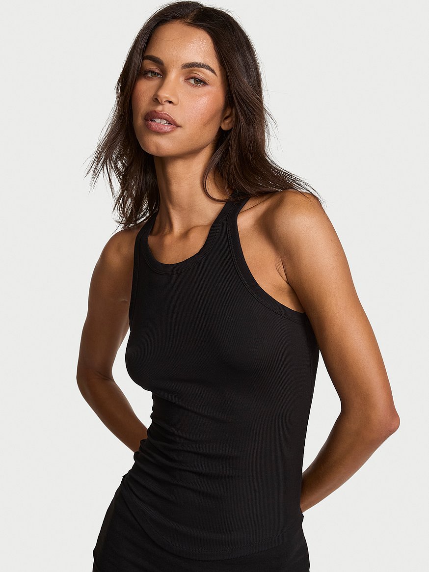 vs iconic rib racerback tank top vs iconic rib racerback tank top