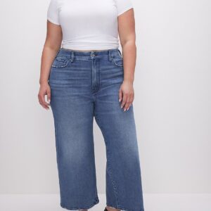 Витрина good waist cropped palazzo jeans
