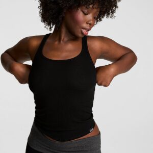 relaxed rib boyfriend tank top