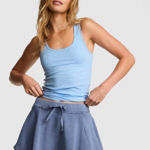 relaxed rib boyfriend tank top
