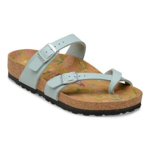 mayari printed footbed sandals