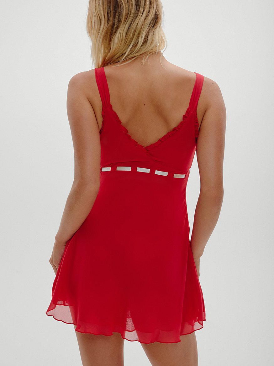 dreamer chiffon mini dress dreamer chiffon mini dress