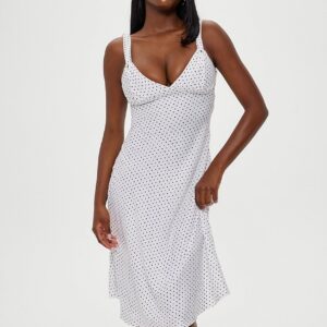 Витрина aurora satin midi dress