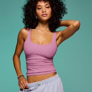 Витрина vsx elevate™ rib ruched tank top