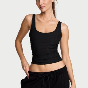 Витрина vsx elevate™ rib ruched tank top