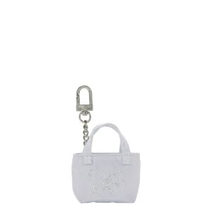 mini tote keychain charm