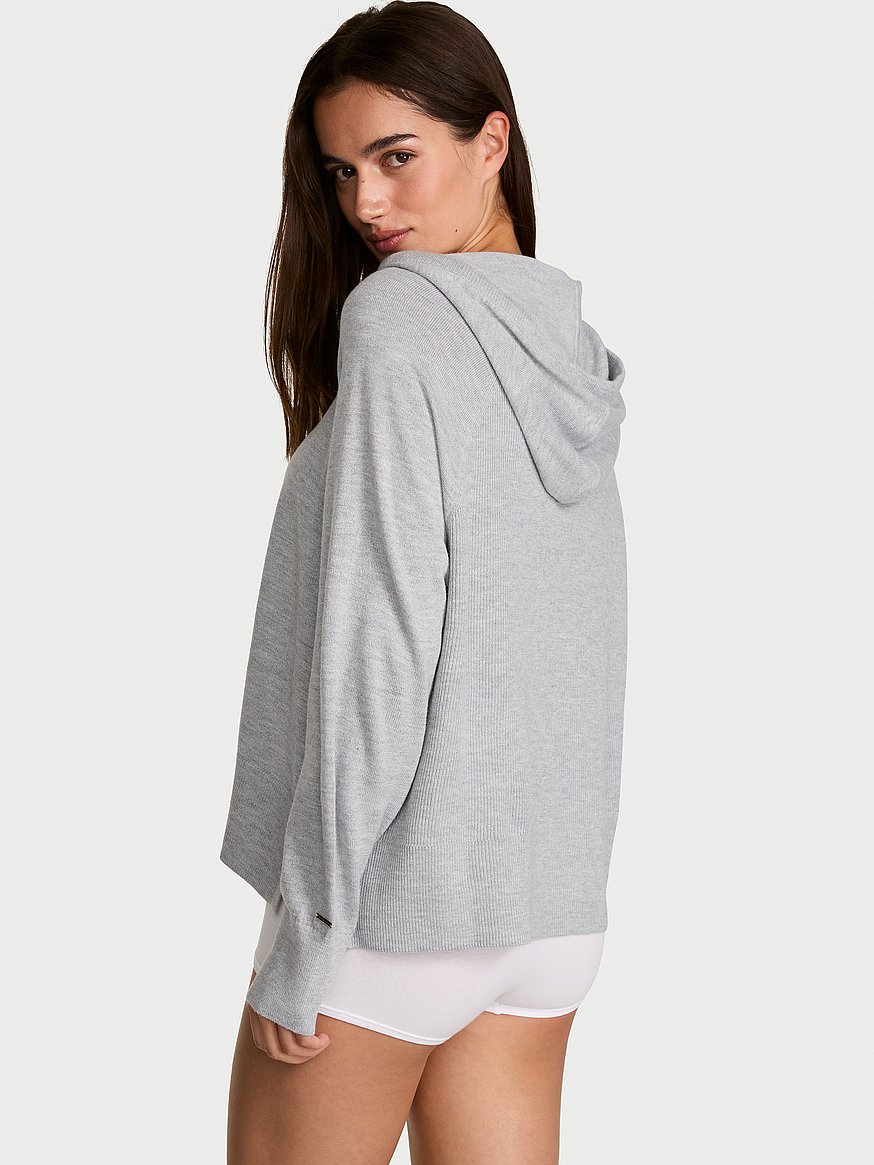 luxe knit hoodie luxe knit hoodie