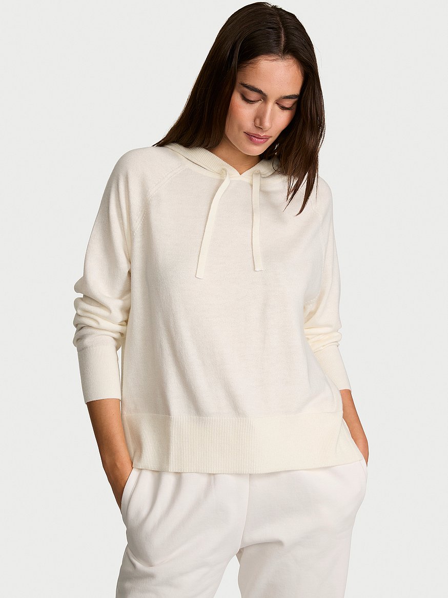 luxe knit hoodie luxe knit hoodie