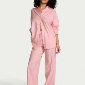 modal cotton long pajama set