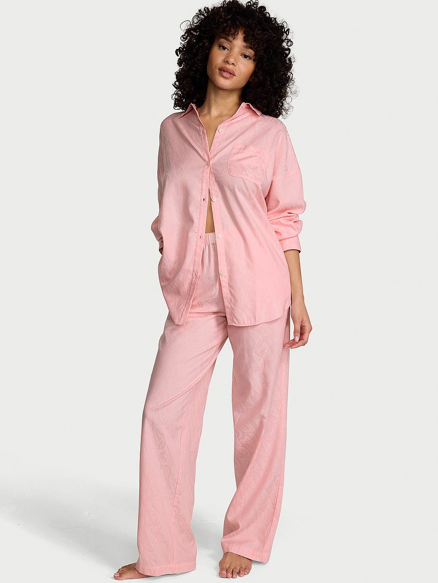 modal cotton long pajama set modal cotton long pajama set