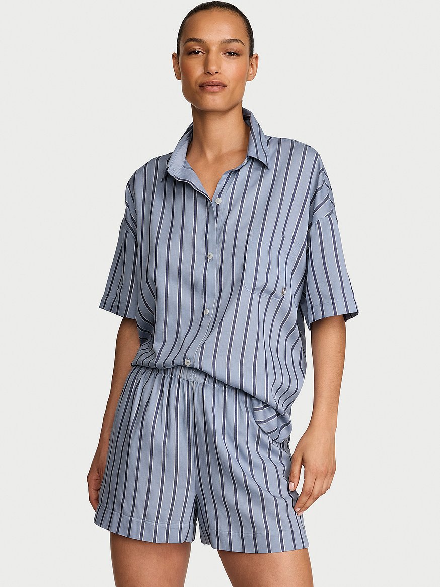 modal cotton short pajama set modal cotton short pajama set