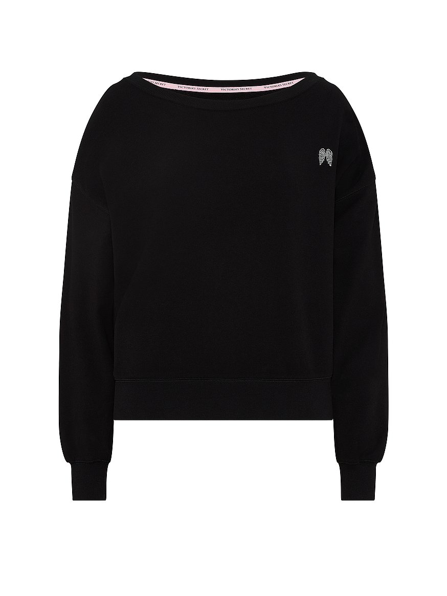 off duty terry boatneck sweatshirt off duty terry boatneck sweatshirt