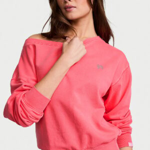 Home off duty terry boatneck sweatshirt