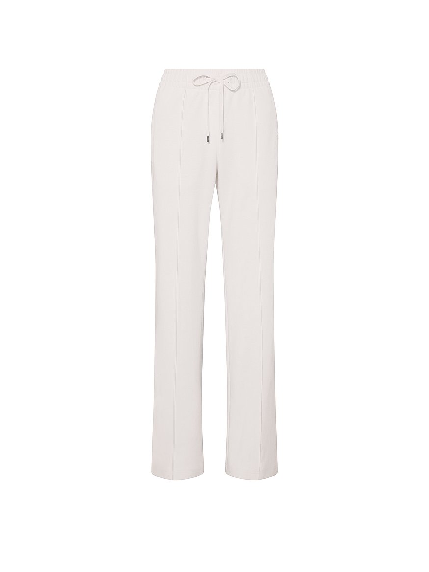 bridal pique knit flare track pant bridal pique knit flare track pant