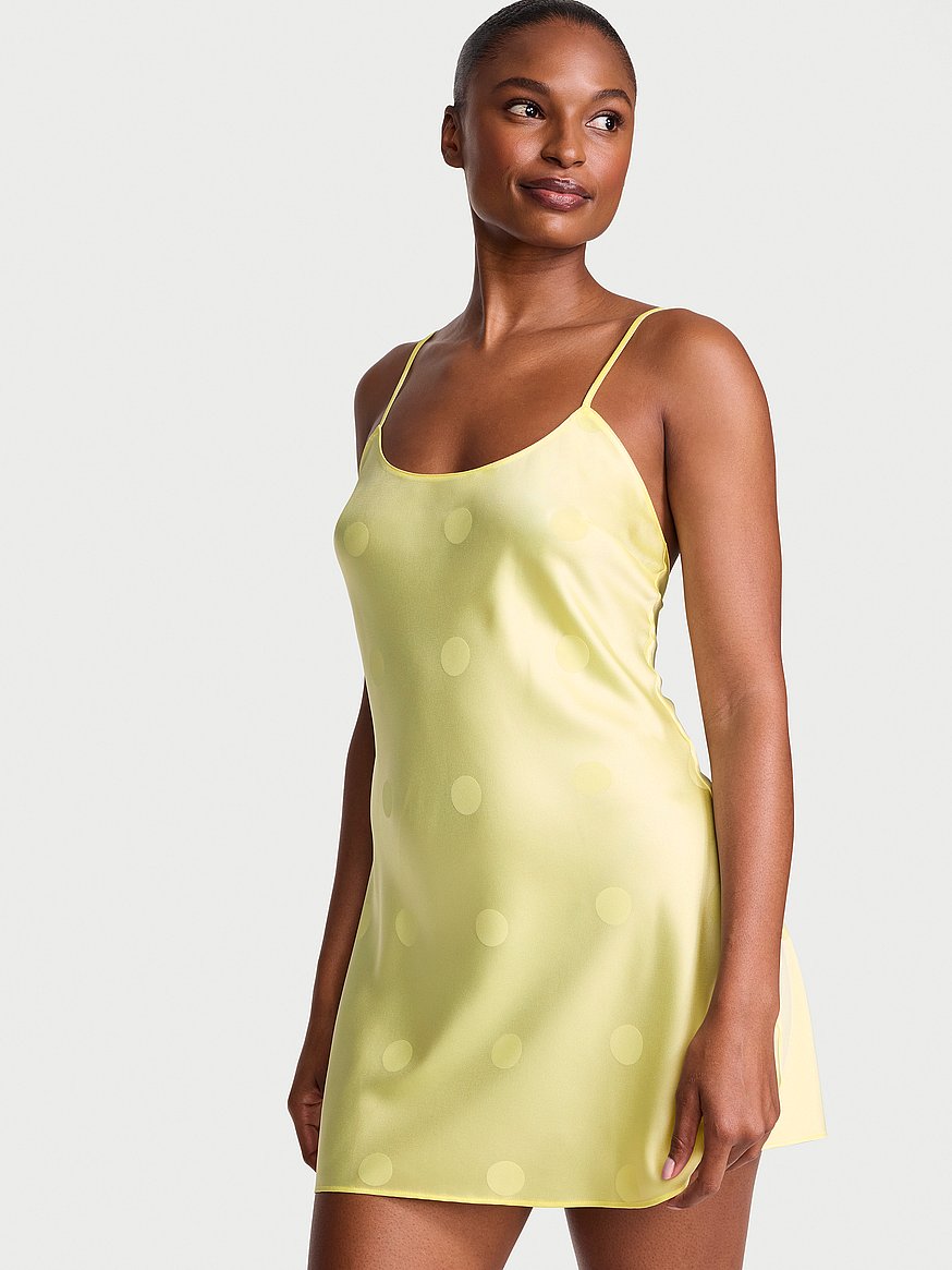 signature satin mini slip signature satin mini slip