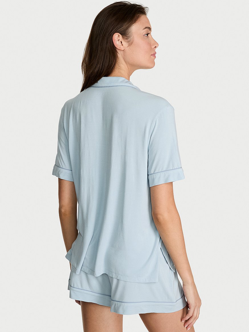 sosoft™ modal daisy short pajama set sosoft™ modal daisy short pajama set