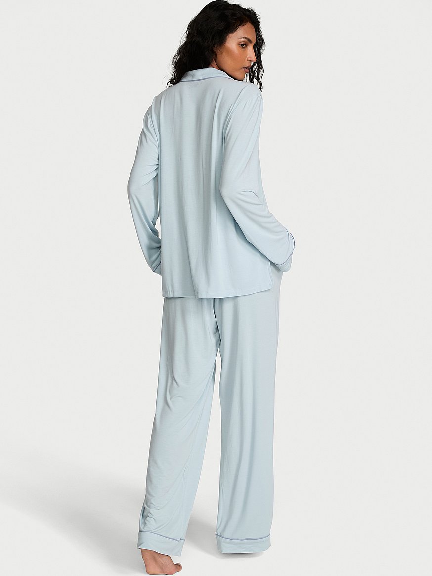 sosoft™ modal daisy long pajama set sosoft™ modal daisy long pajama set