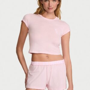 100% cotton short pajama set