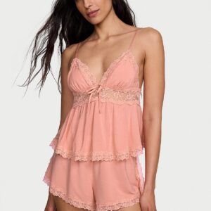 Home sosoft™ modal lace trim cami & shorts set