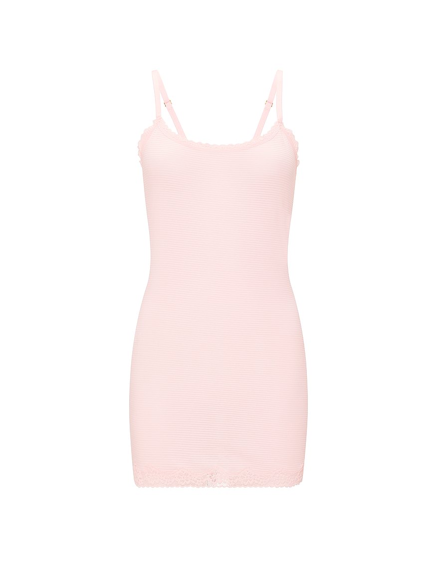 cotton shadow stripe slip dress cotton shadow stripe slip dress