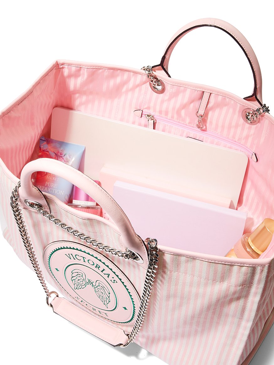chain strap tote bag chain strap tote bag