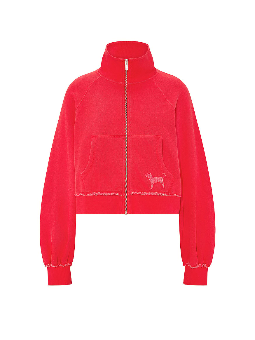 campus terry™ mock neck full zip sweatshirt campus terry™ mock neck full zip sweatshirt