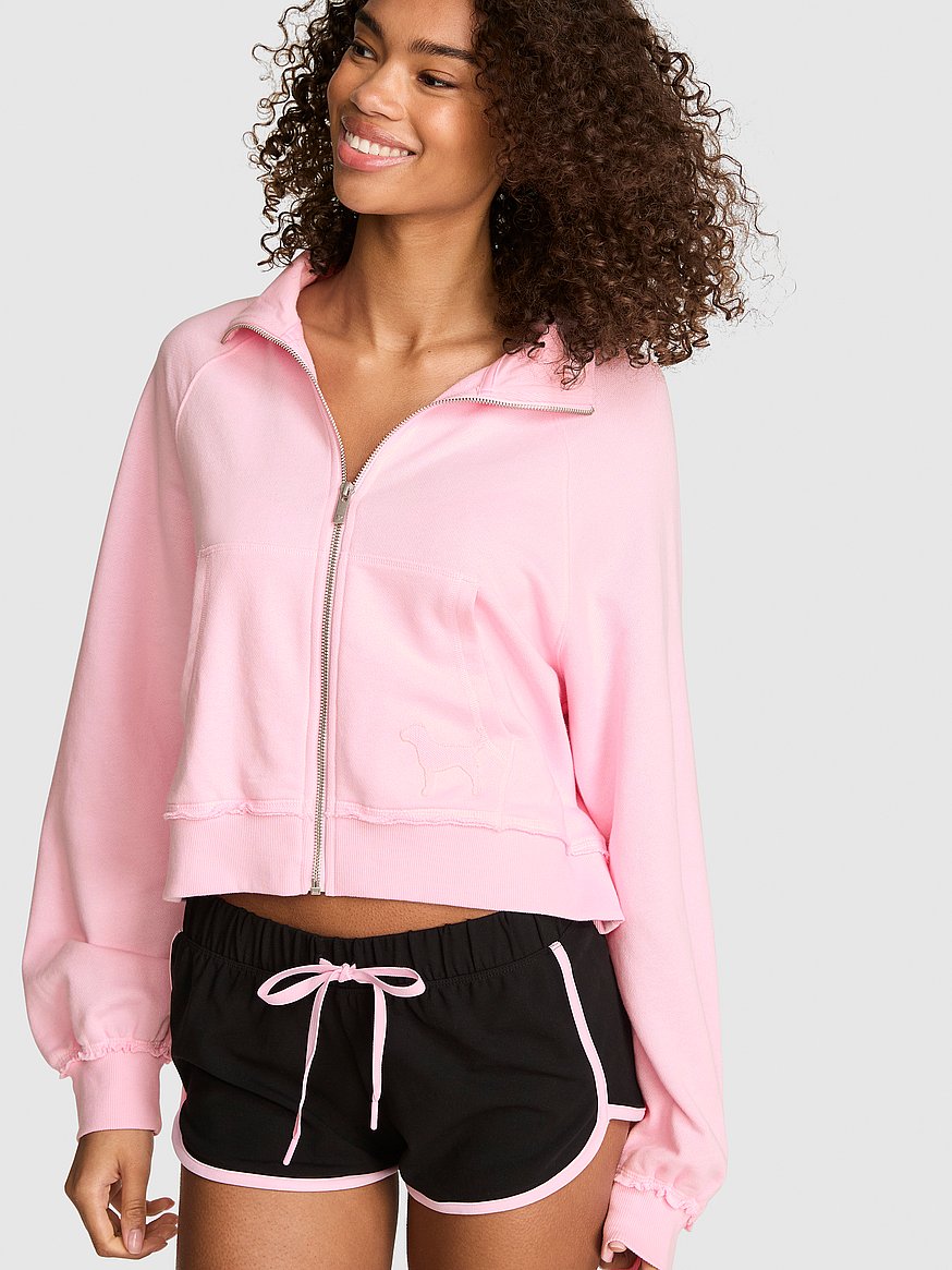 campus terry™ mock neck full zip sweatshirt campus terry™ mock neck full zip sweatshirt
