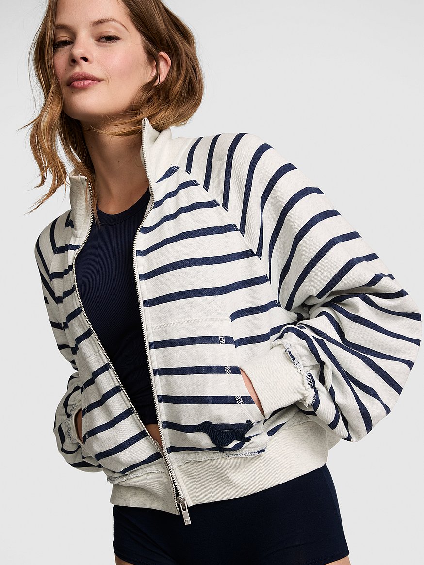 campus terry™ mock neck full zip sweatshirt campus terry™ mock neck full zip sweatshirt