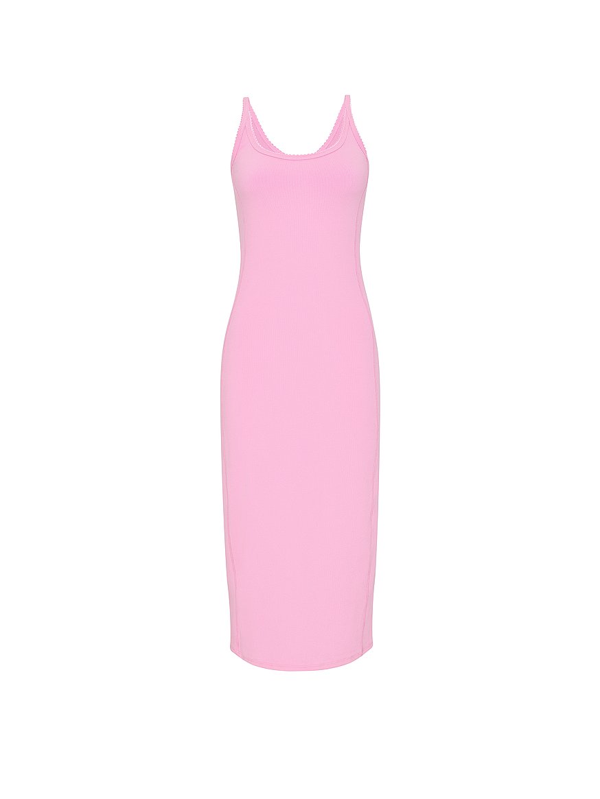 all day soft rib high neck midi dress all day soft rib high neck midi dress