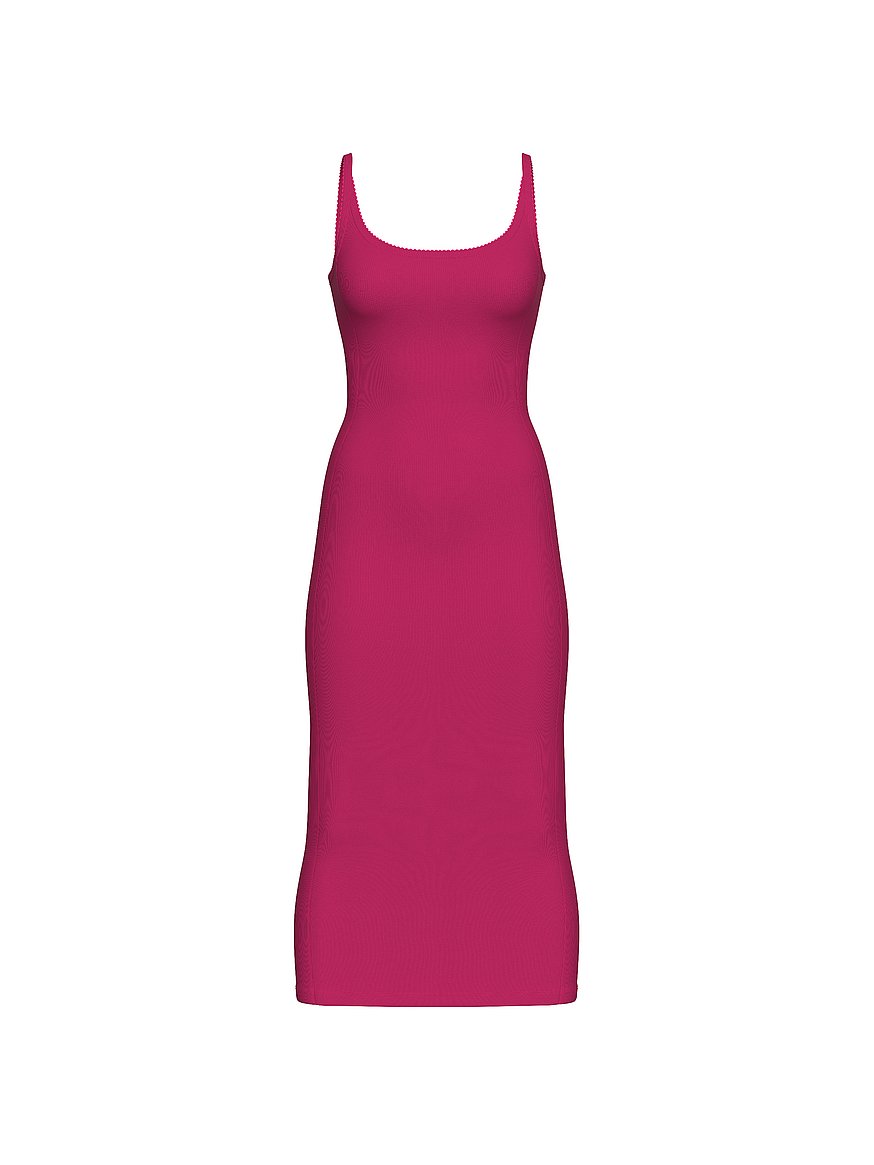 all day soft rib high neck midi dress all day soft rib high neck midi dress