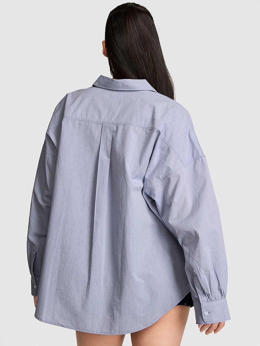 coastal cutie button down sleepshirt coastal cutie button down sleepshirt