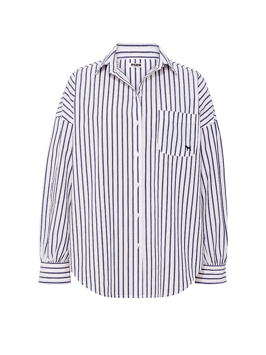 coastal cutie button down sleepshirt coastal cutie button down sleepshirt