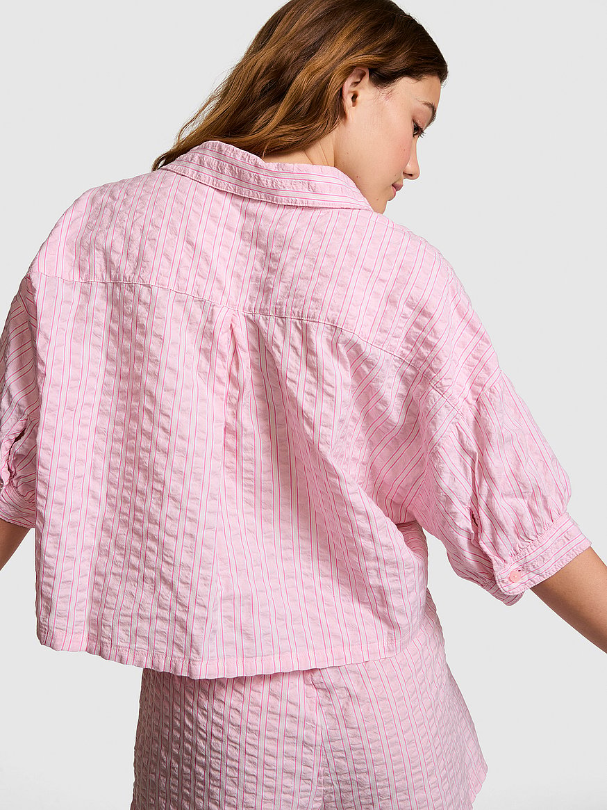 coastal cutie tie front sleepshirt coastal cutie tie front sleepshirt