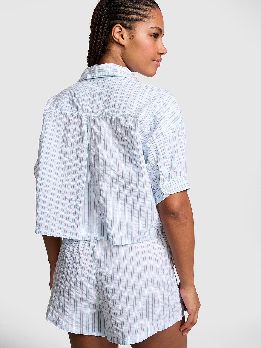 coastal cutie tie front sleepshirt coastal cutie tie front sleepshirt