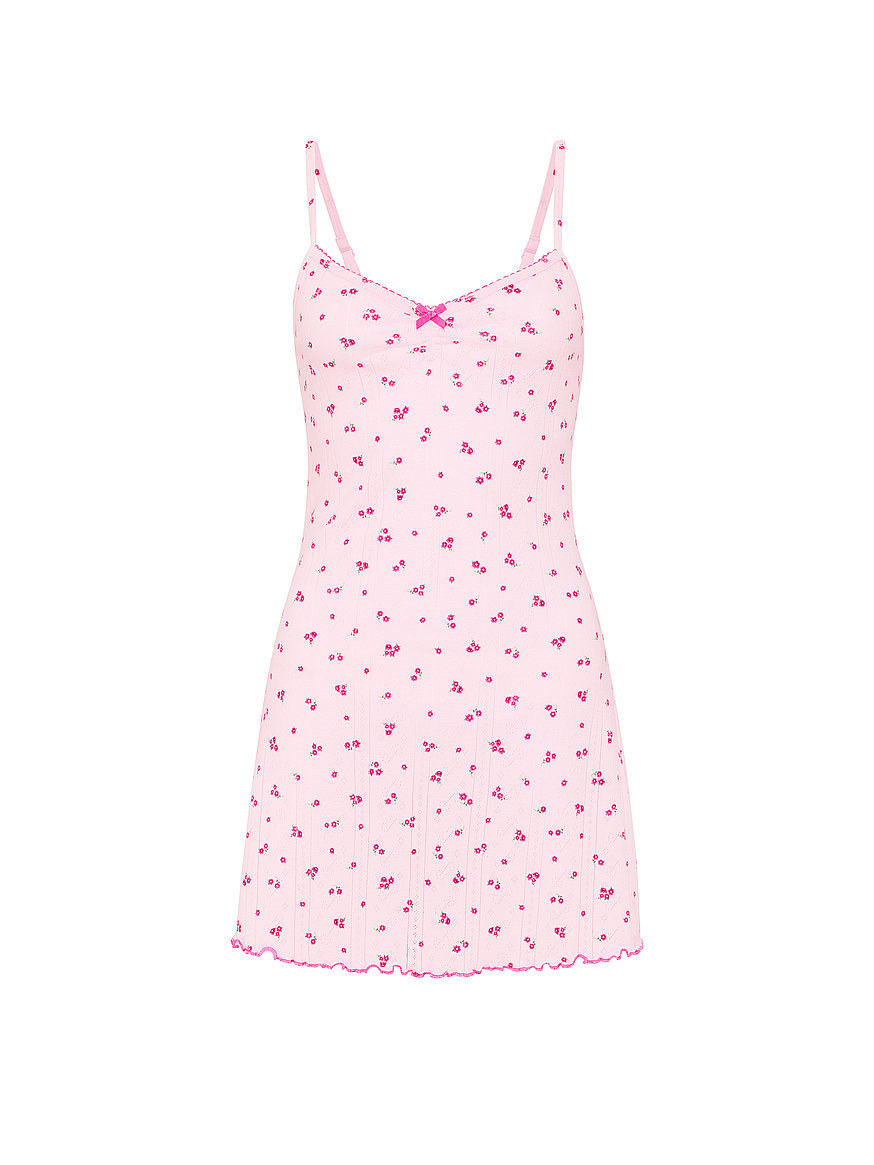 pointelle sweetheart slip dress pointelle sweetheart slip dress