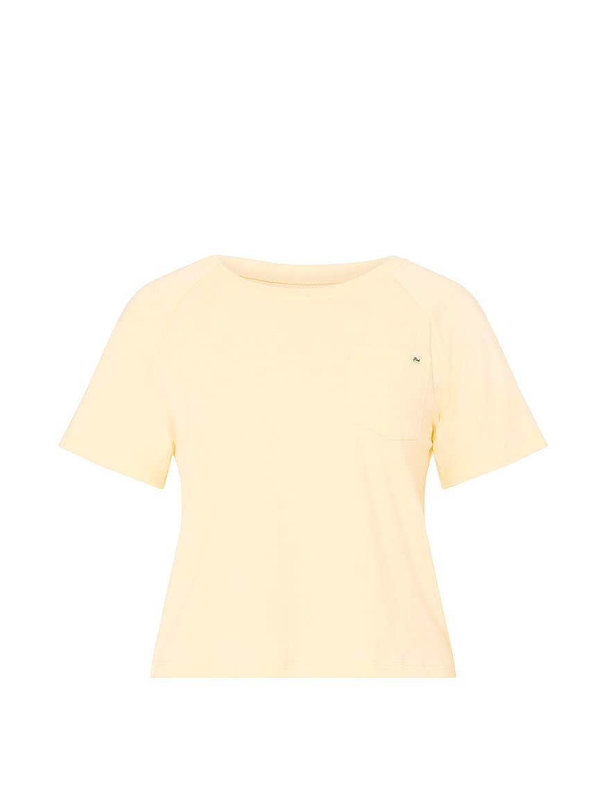 cotton raglan sleep tee cotton raglan sleep tee