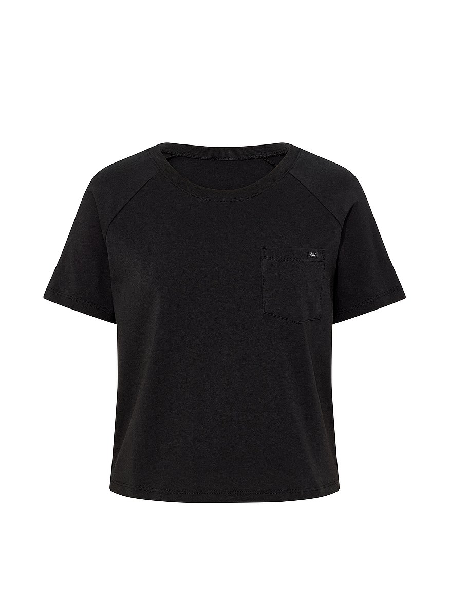 cotton raglan sleep tee cotton raglan sleep tee